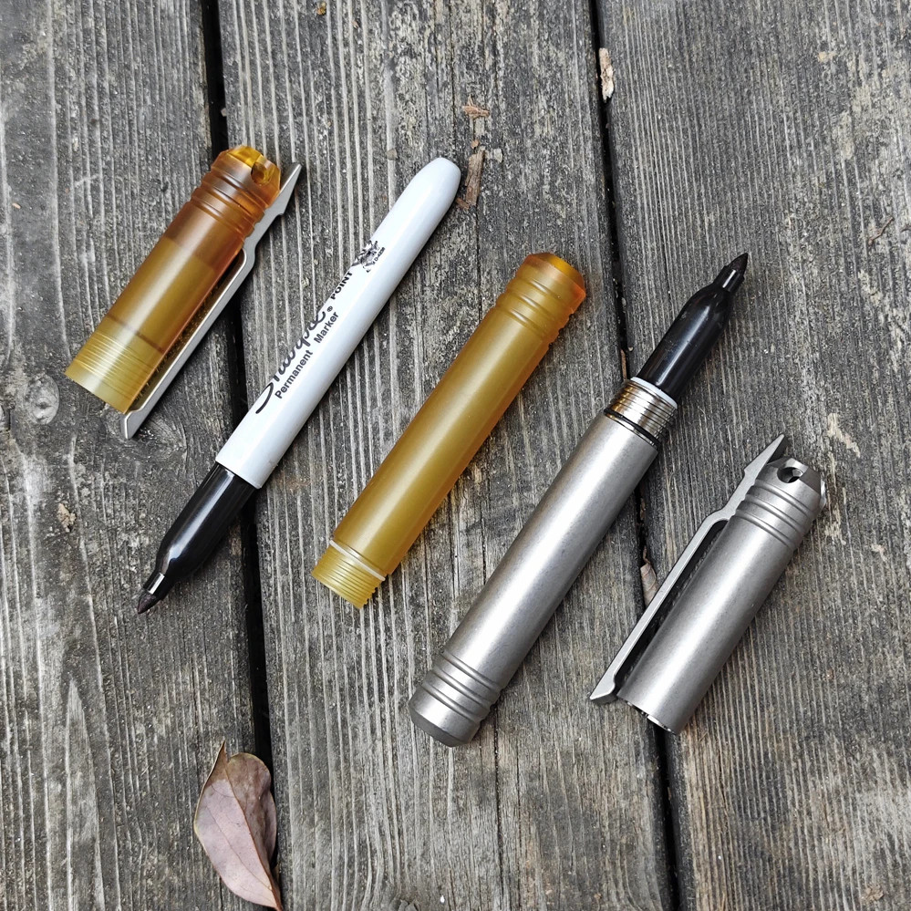 EDC Ultem PEI Titanium Alloy Pocket Pen Multi-Tool Collection Portable Gift