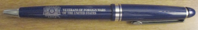 Vintage Veterans of Foreign Wars of the United States Push/Click Ballpoint Pen