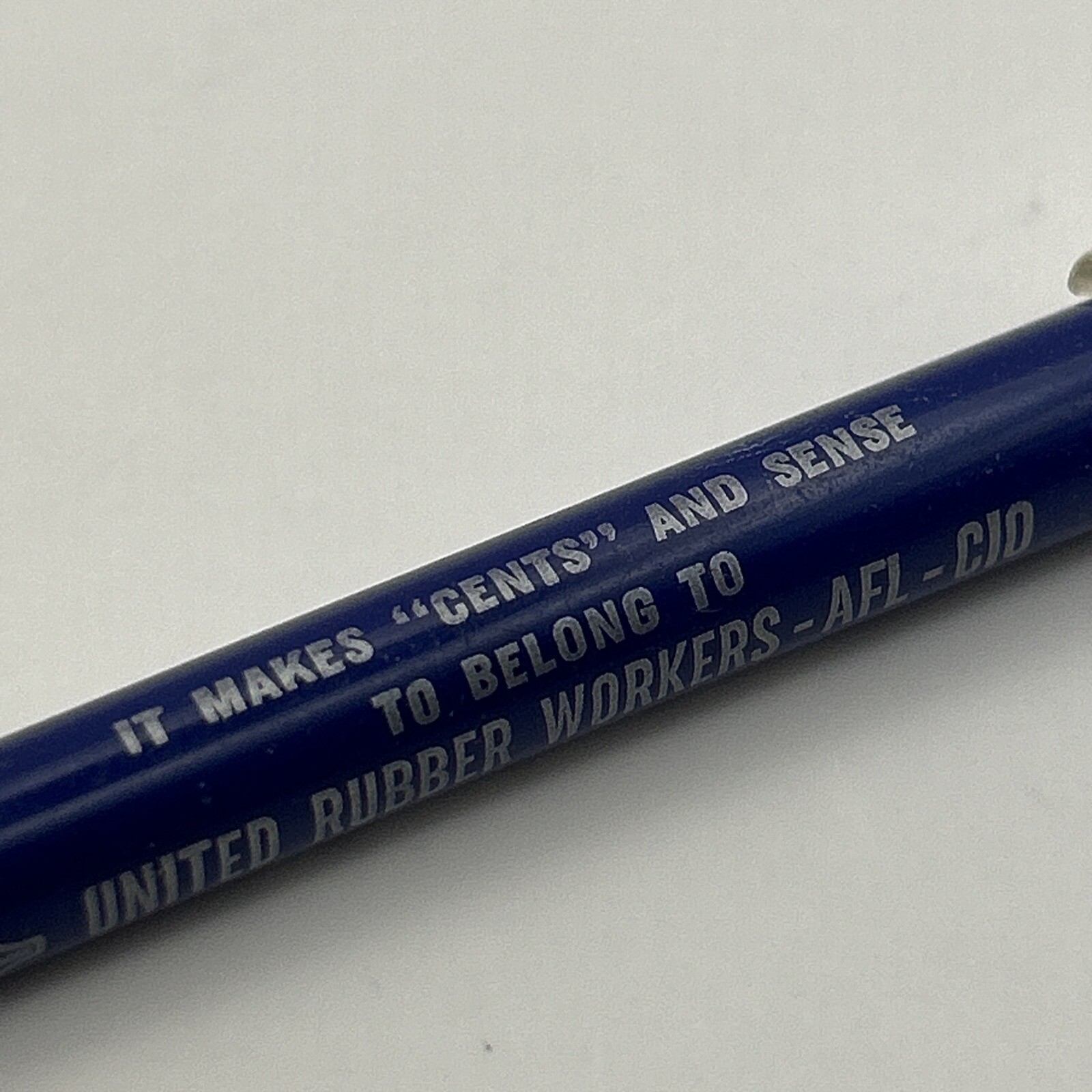VTG Ballpoint Pen AFL CIO United Rubber Workers Akron Ohio