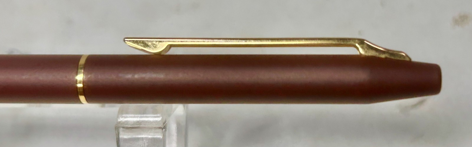 1987 Ritepoint CHROMATIC STANDARD 2-Color Salesman Sample CR-805 Advertising Pen