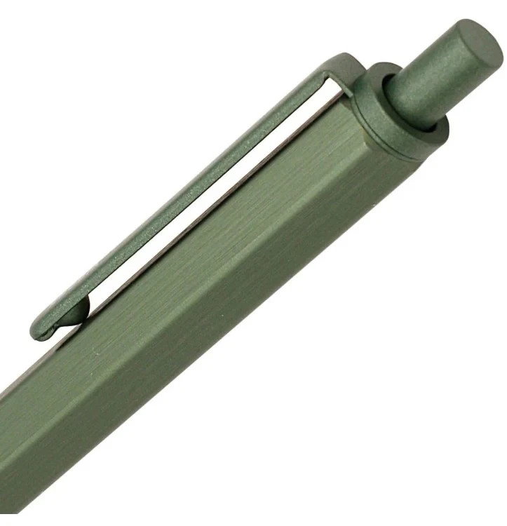 Rhodia Green Sage Edition Metal Ballpoint Pen Brand New In Box