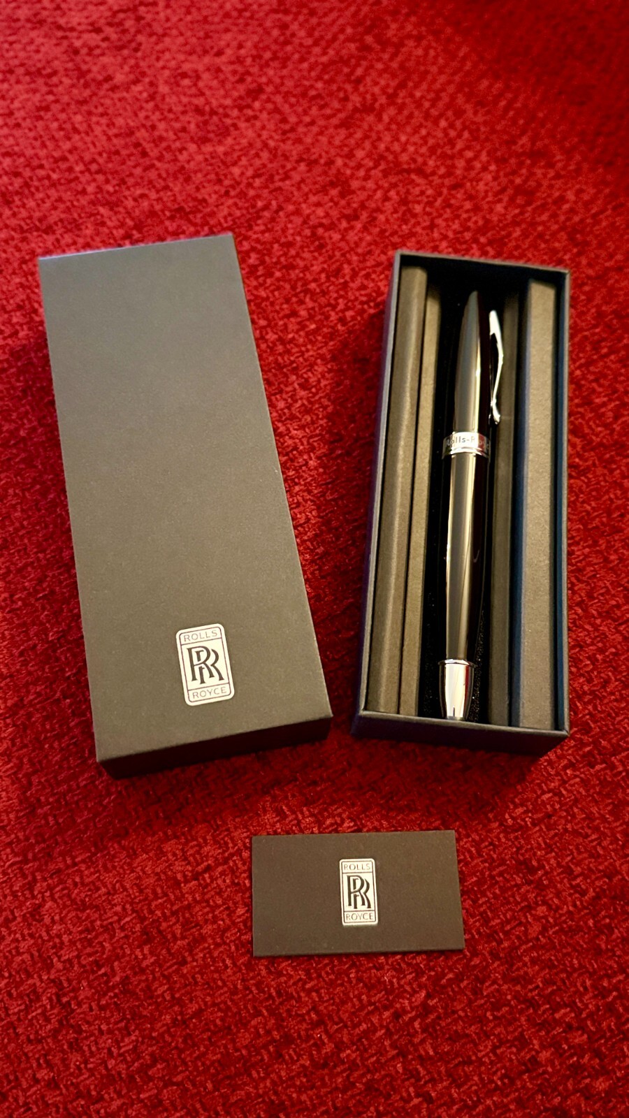 Rolls-Royce Executive Rollerball Pen – New Boxed | Luxury Ad Gift |Refillable