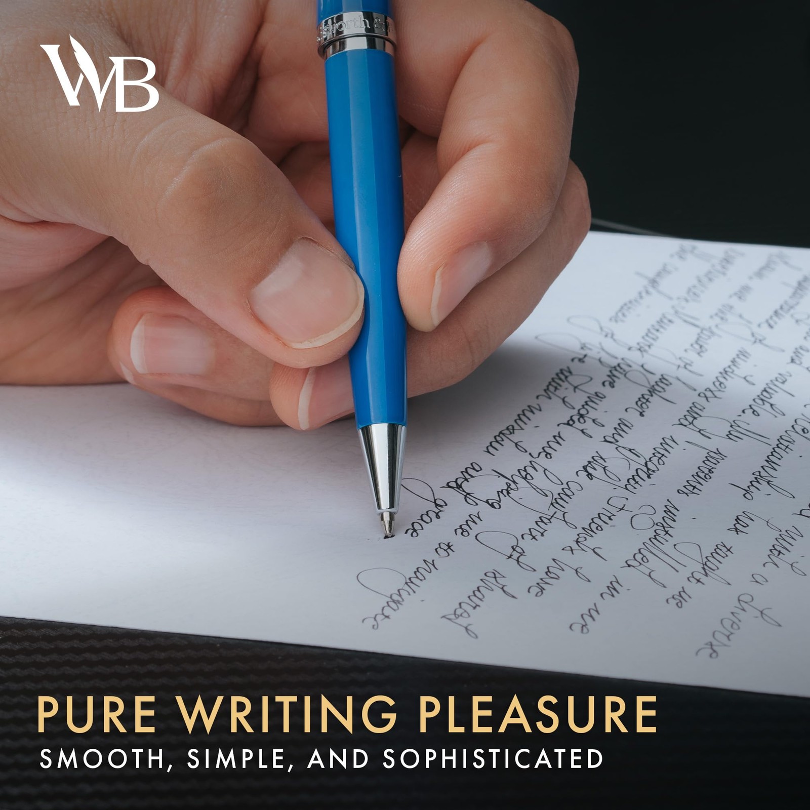 Wordsworth & Black Wordsworth And Black Ballpoint Pen Blue Lacquer- Stunning