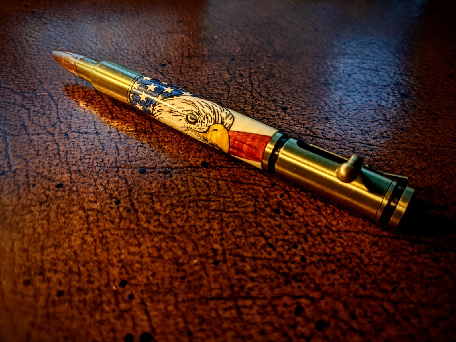 Super Premium Handmade Wood and Acrylic Turned Pen Gift Set of 12 Random