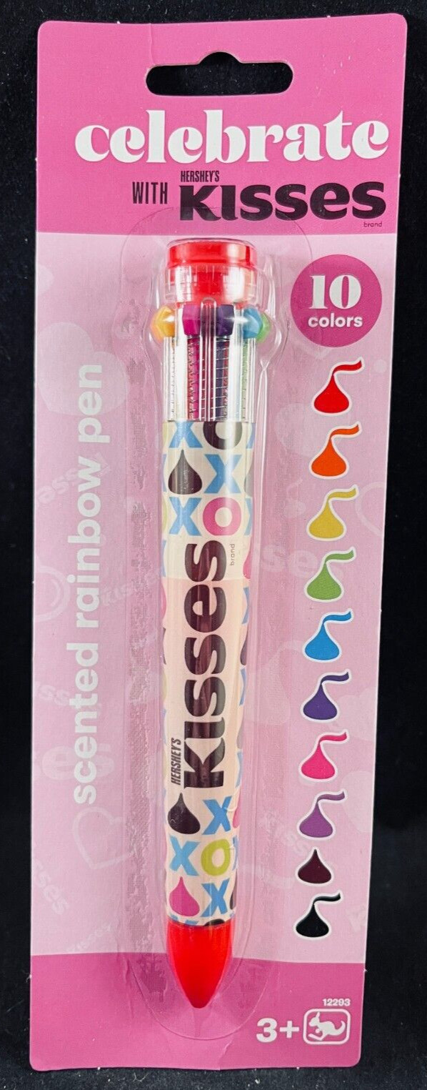 Hershey’s Kisses – Scented Rainbow Pen Ink – 10 Colors -Hershey’s Kisses Scented