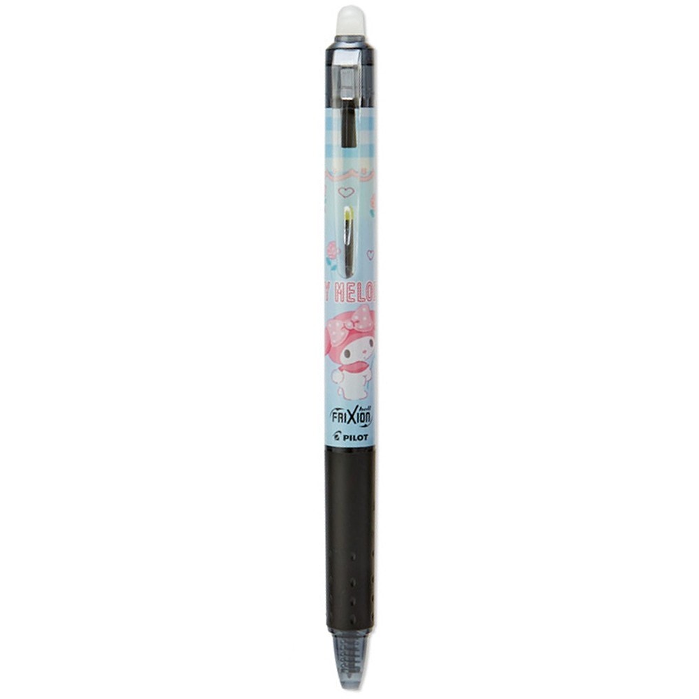 Sanrio Pilot Frixion My Melody Erasable Refillable Gel Ink Pen / Blue Flowers