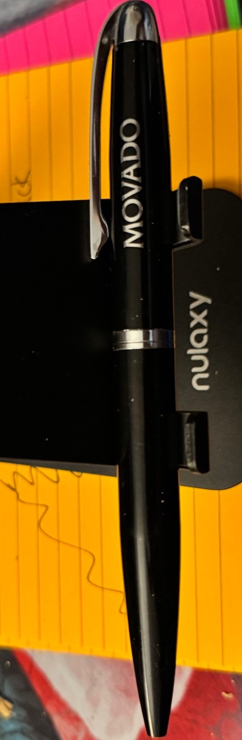 VTG MOVODO BLACK BODY PEN Smooth Writing Experience Nice Pen.