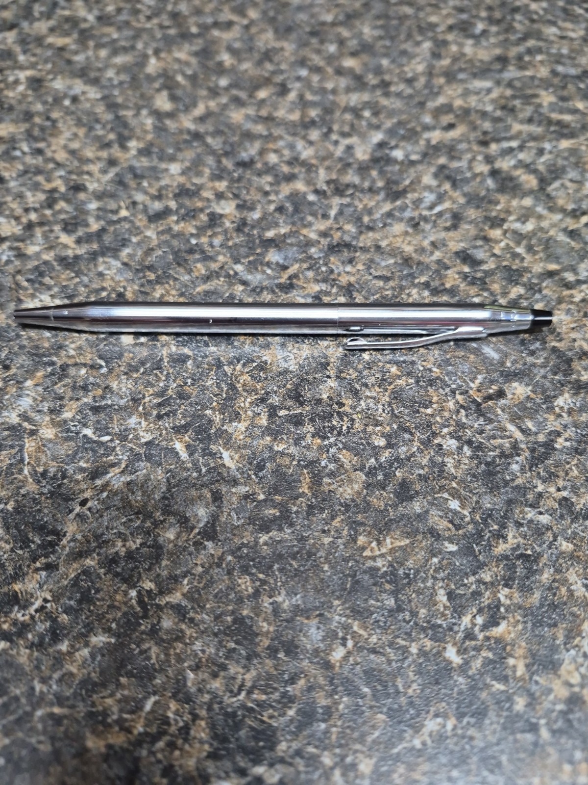 Lincoln Mark VIII 1998 Vintage Cross Chrome Glove Box Pen Blue Ink Working!