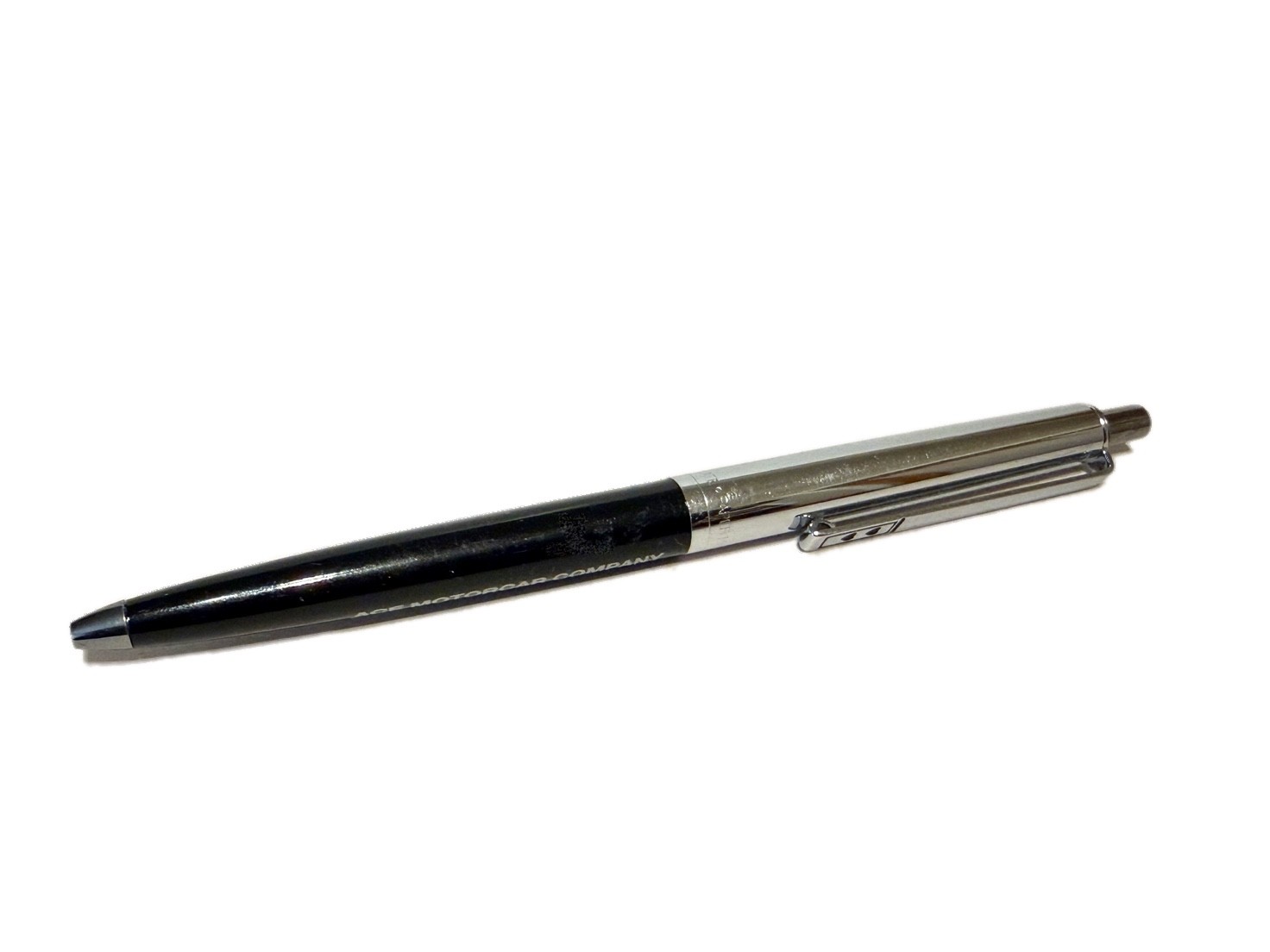Ace Motorcar Company Papermate Ballpoint Pen Blue Ink Made in Mexico