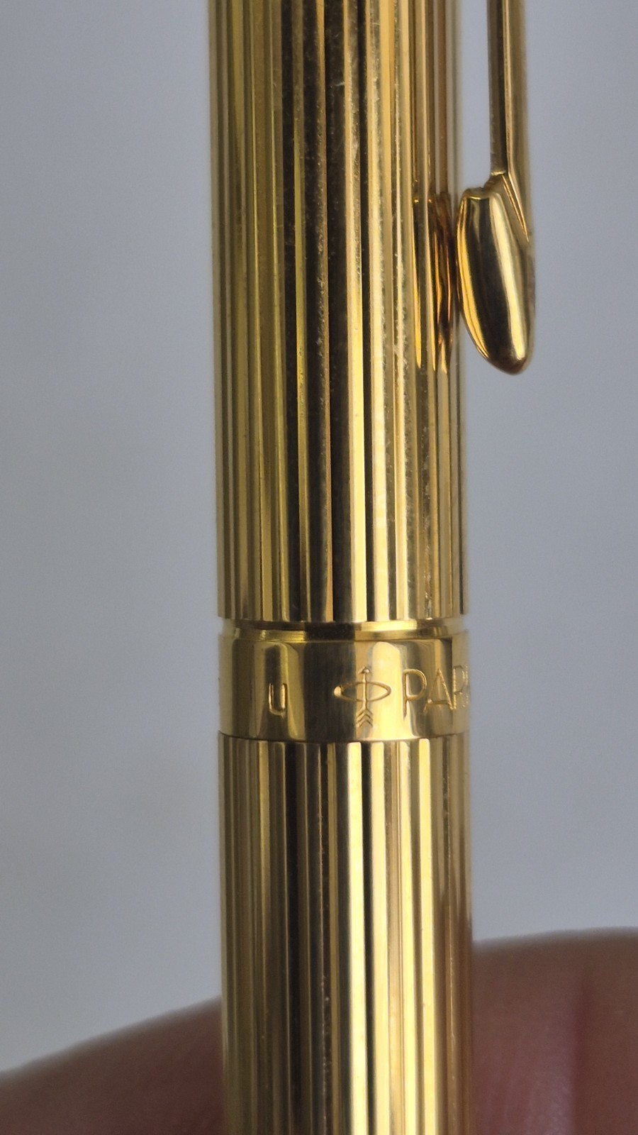 Parker 95 Insignia 23k Gold Filled Rollerball pen with Box Needs New Ink