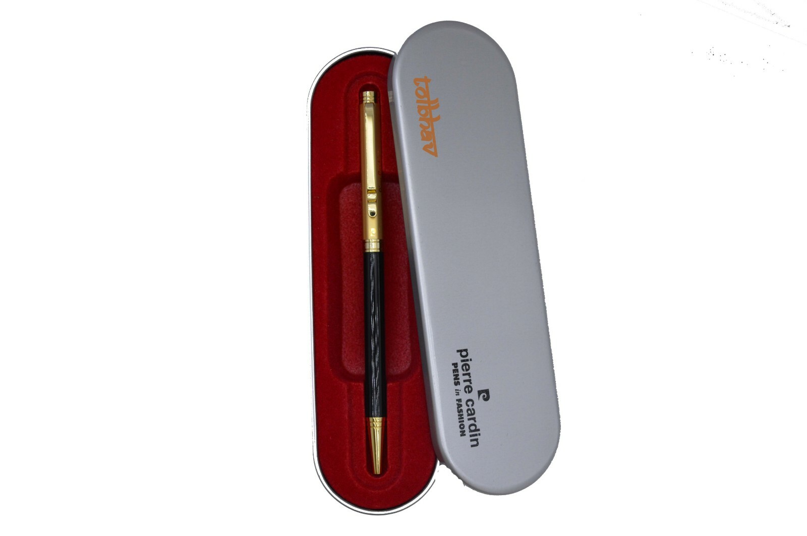 Pierre Cardin Golden Era Ball Point Pen BP GT Blue Ink Metal Body New Writing