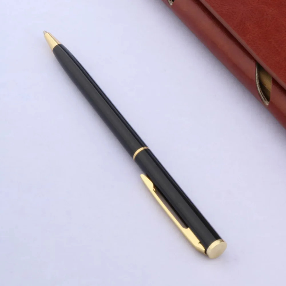 Luxury Quality 006 MATTE BLACK Metal Classical Golden Student Ballpoint Pen Men