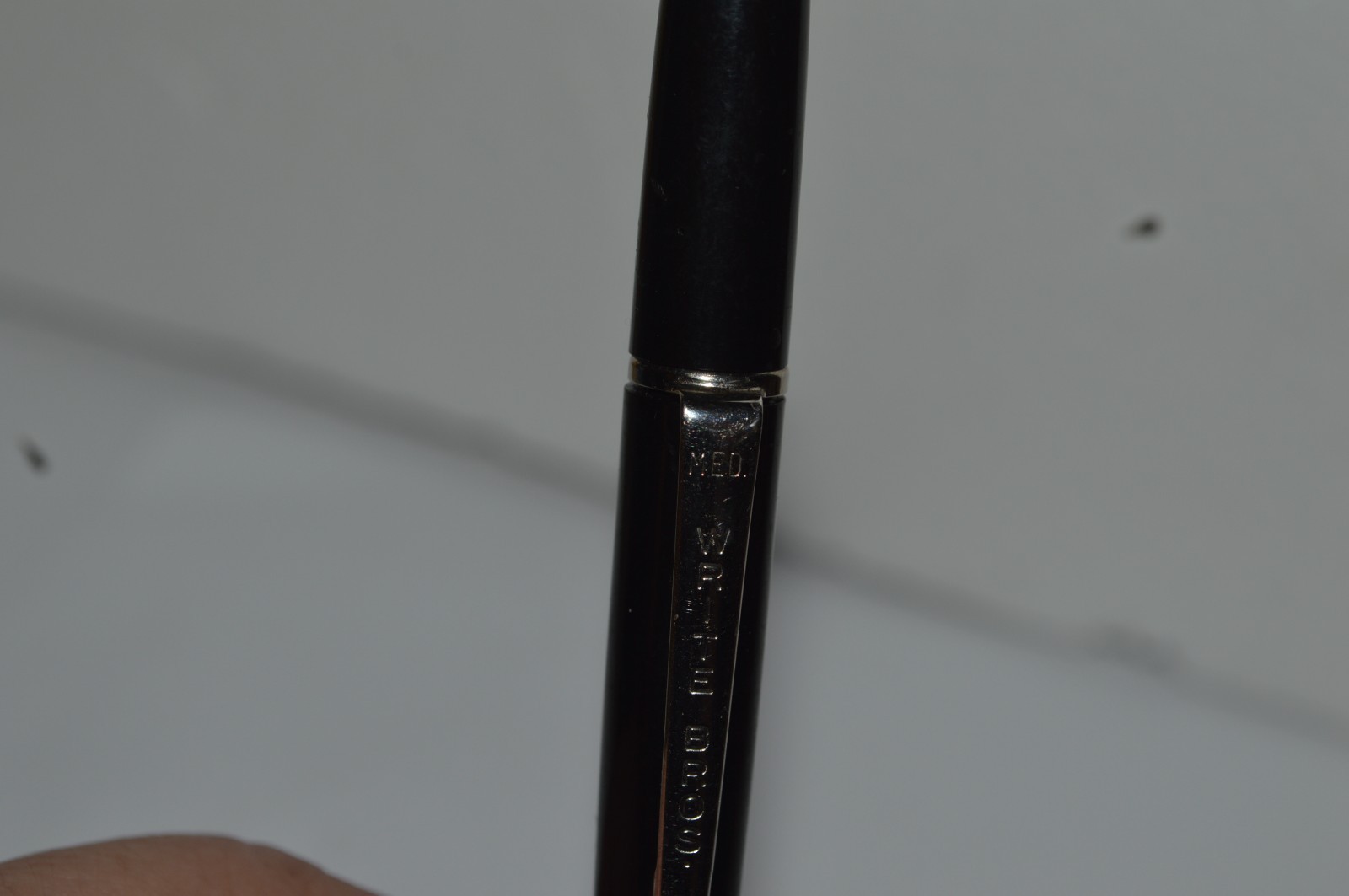Paper Mate Write Bros Ballpoint Pen Black Color Made In USA 1970’s Retired HTF