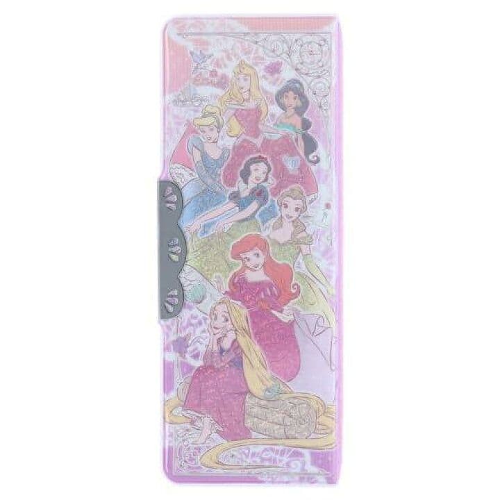 Sunstar Stationery Yokopita Disney Princess Pencil Case Open on Both Sides #4525