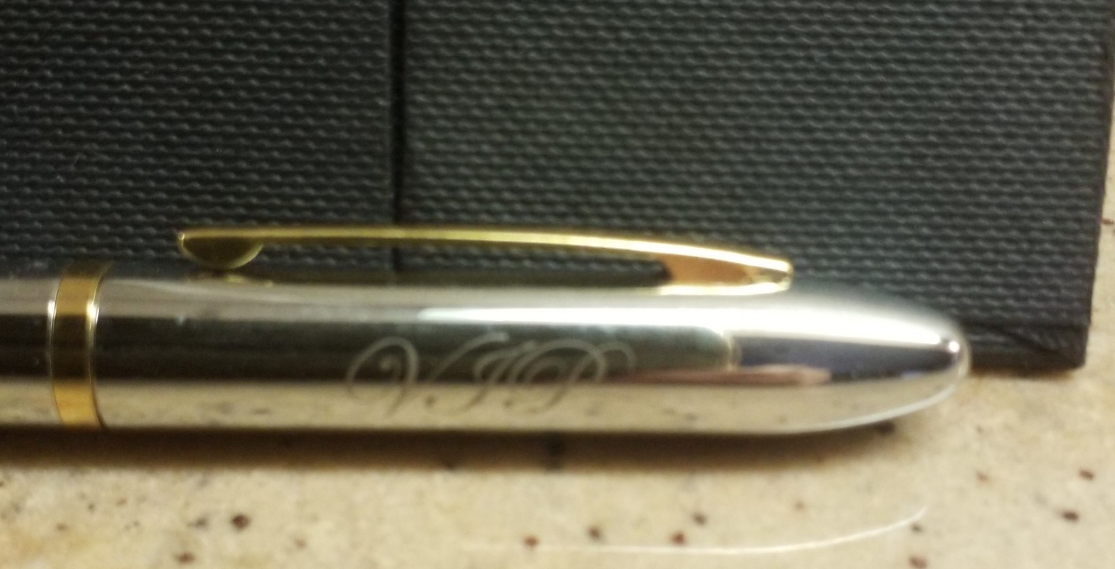 Collectible V.I,P. Engraved Pen, Basics Writing Instrument, Ballpoint Pen