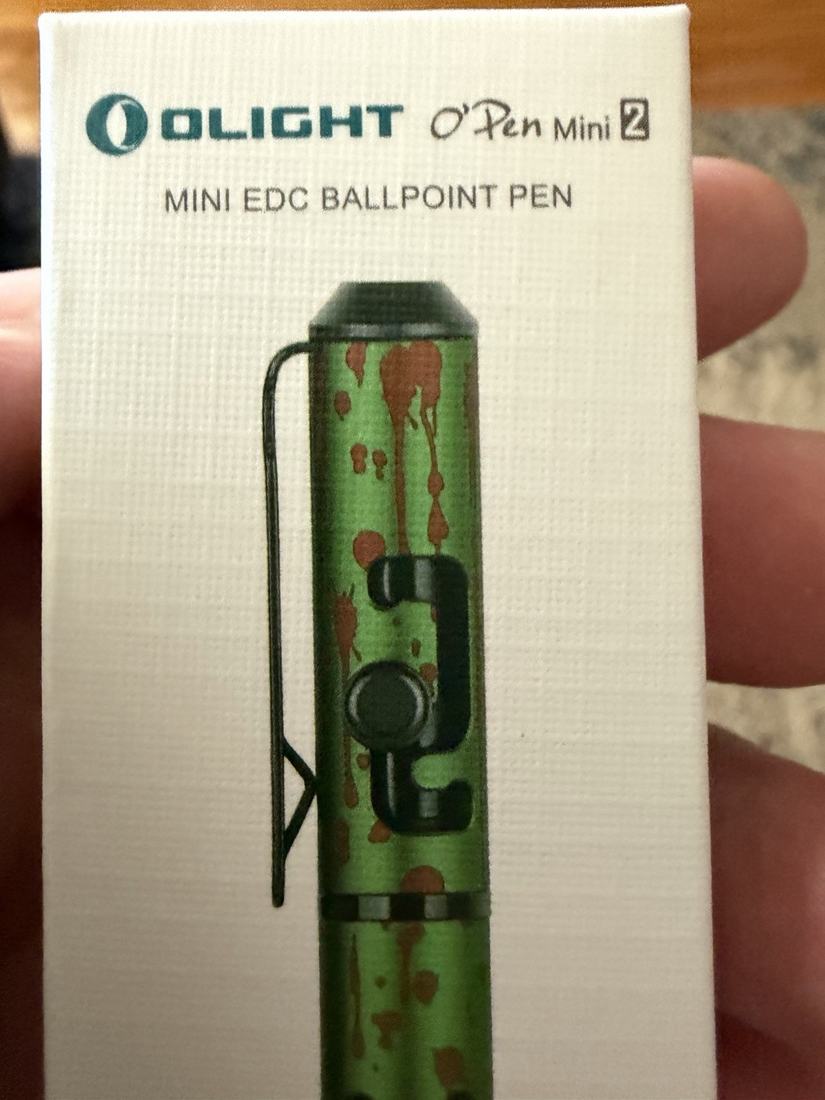 Olight O’Pen Mini 2 Zombie Green Tactical Pen