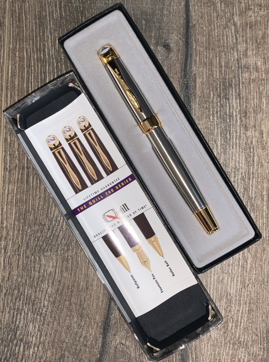 Quill 700 Series PEN NEW ORIGINAL w/ Box Branded / Logo BRAND NEW Never Used