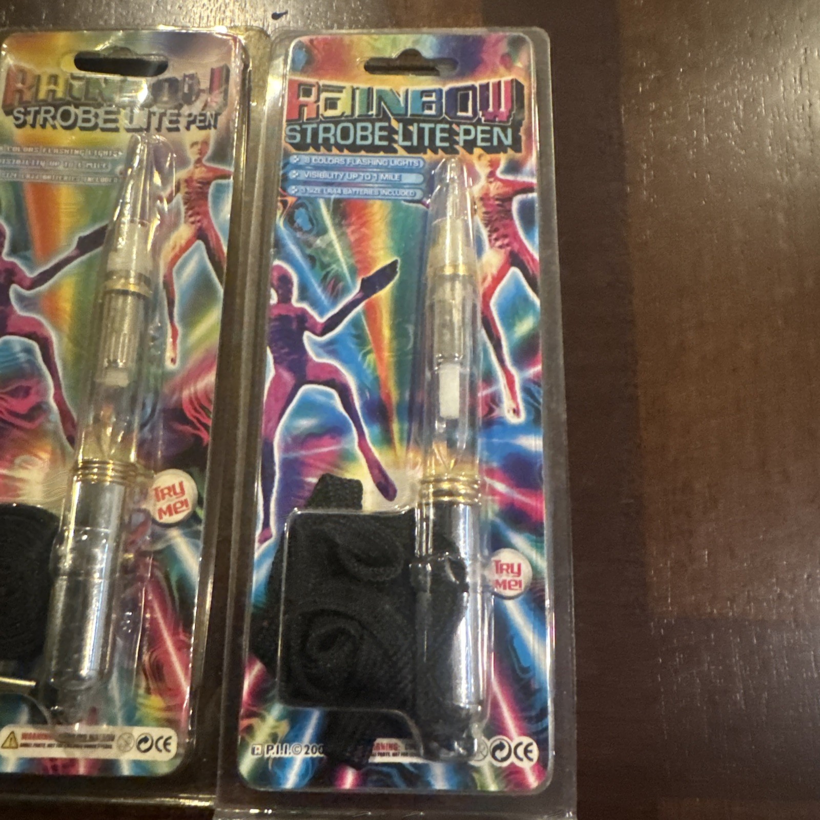 Rainbow Strobe Lite Pen Vintage