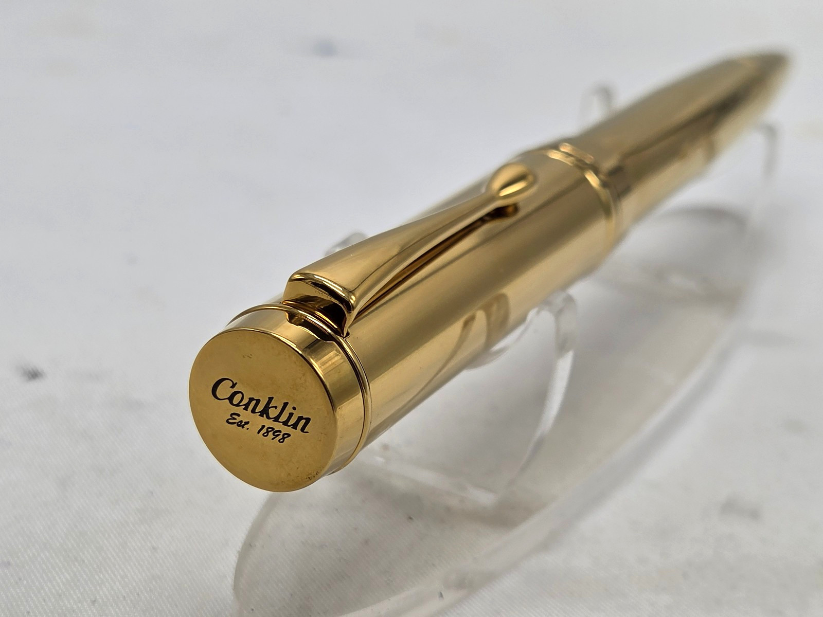 Conklin Duragraph Metal Ballpoint Pen – PVD Gold Finish
