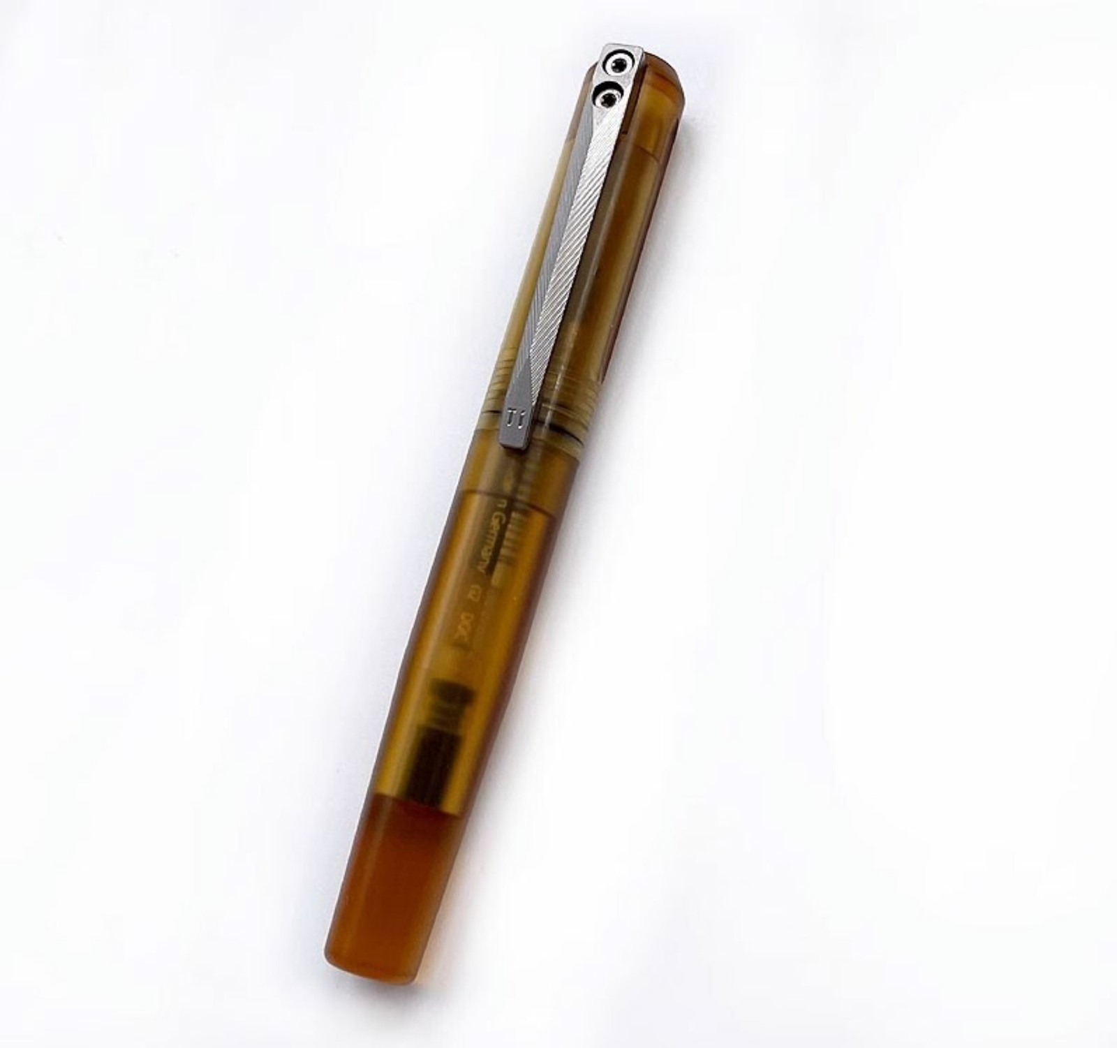 EDC Imported PEI Titanium Alloy Pocket Signature Pen Writing Portable Outdoor