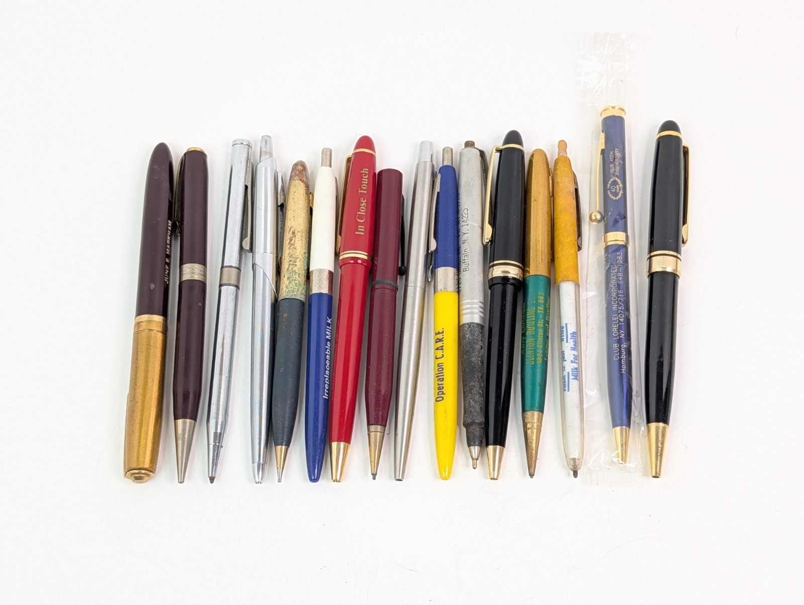 16 Advertising Law Firm Automotive Business School Pens Untested Random Vtg