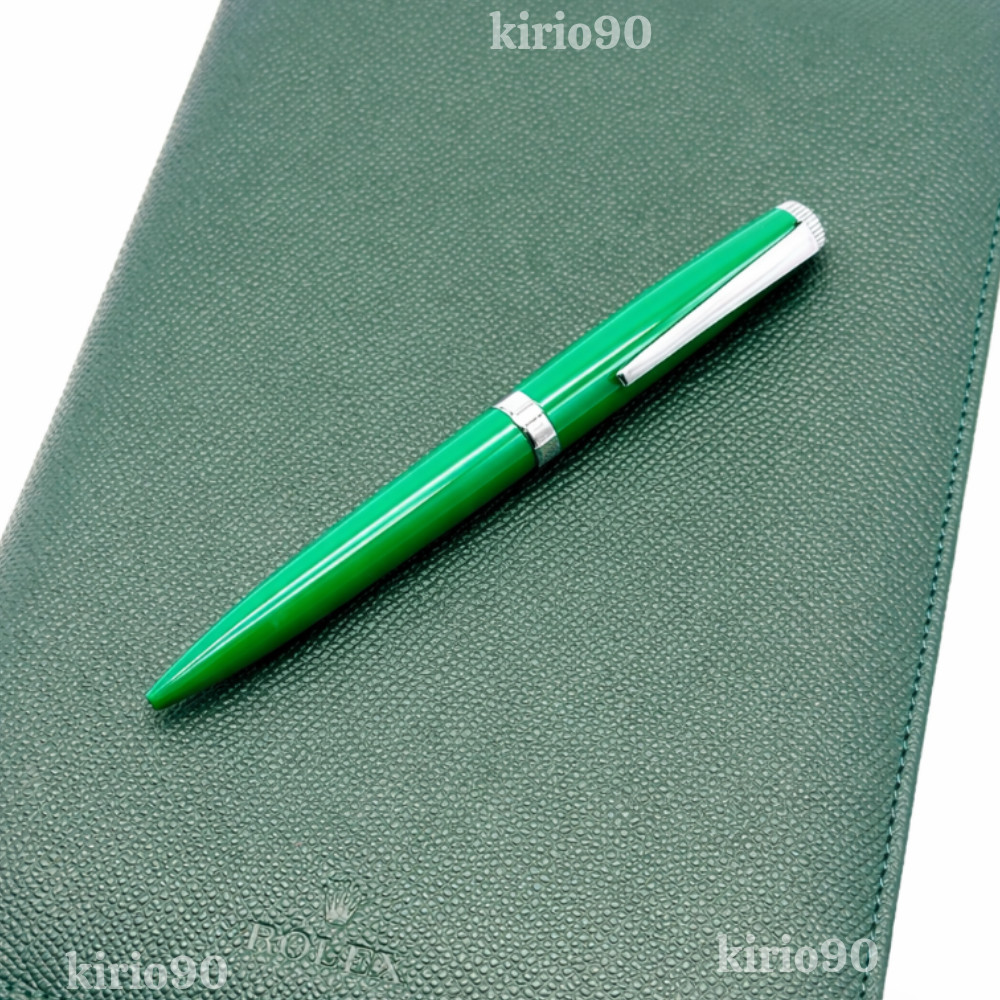 Rolex Green Emerald Emblem Twist Ballpoint Pen AD VIP Gift New With box💥