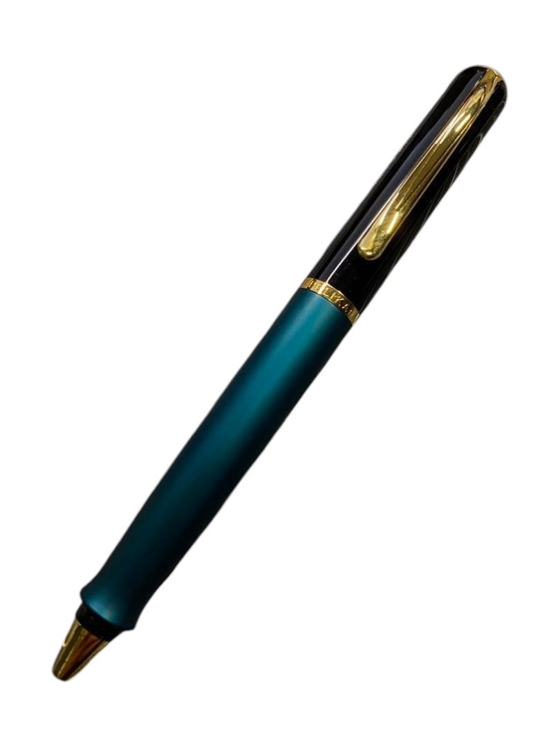 Pelikan Epoch K360 Emerald Green Ballpoint Pen Engraved Germany