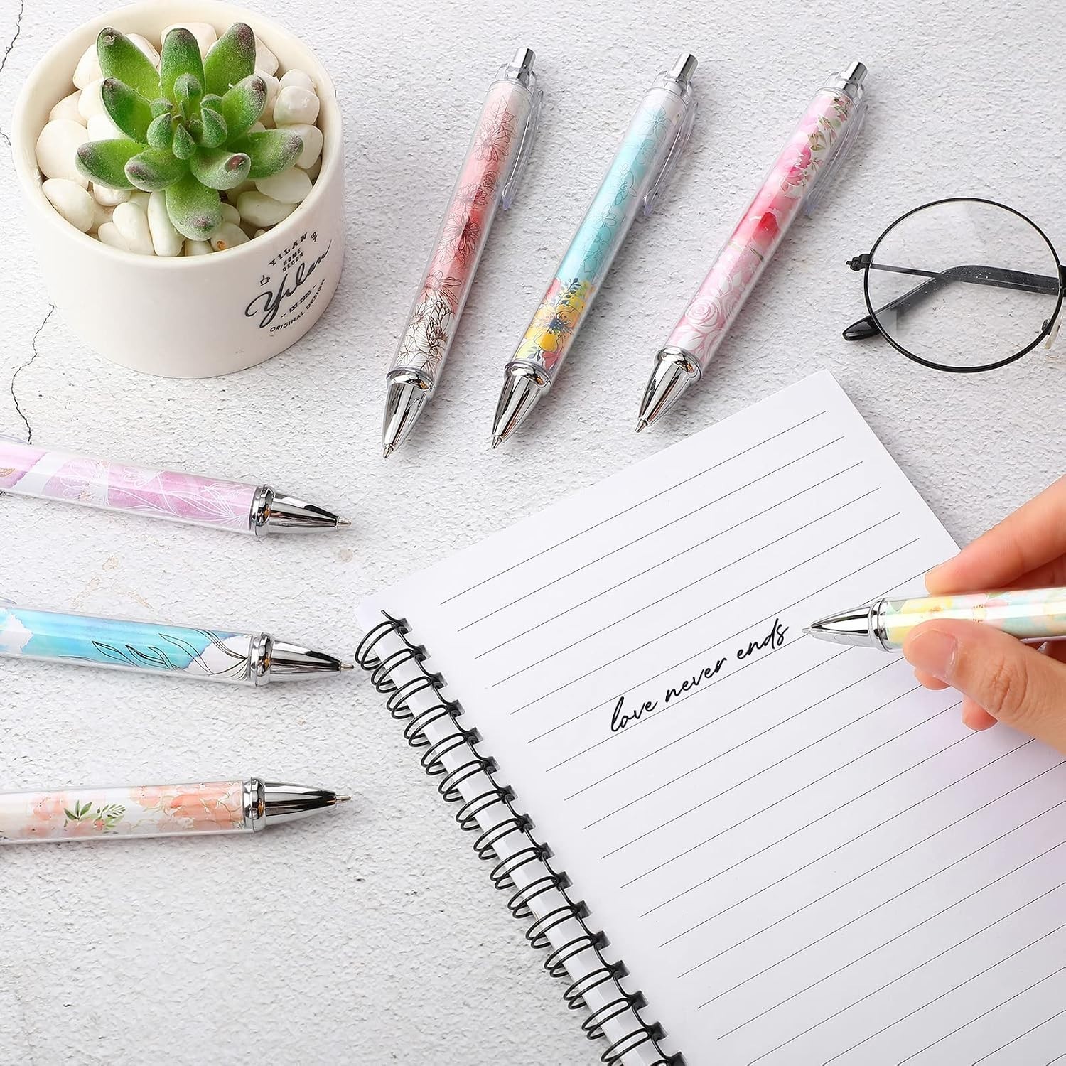10 Pcs Christian Pens for Women Religious Ink Pens Easter Gifts Inspirational…
