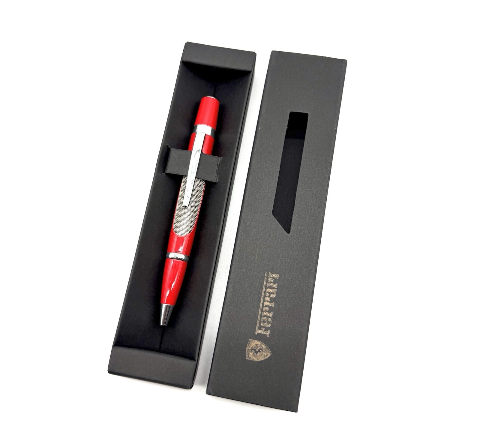 Ferrari Red Executive Ballpoint Pen – Luxury Gift Boxed