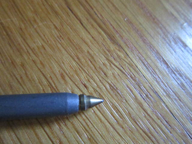 Pen looks like spike Made in France Plastic Vintage Novelty Top Design SEE PIX