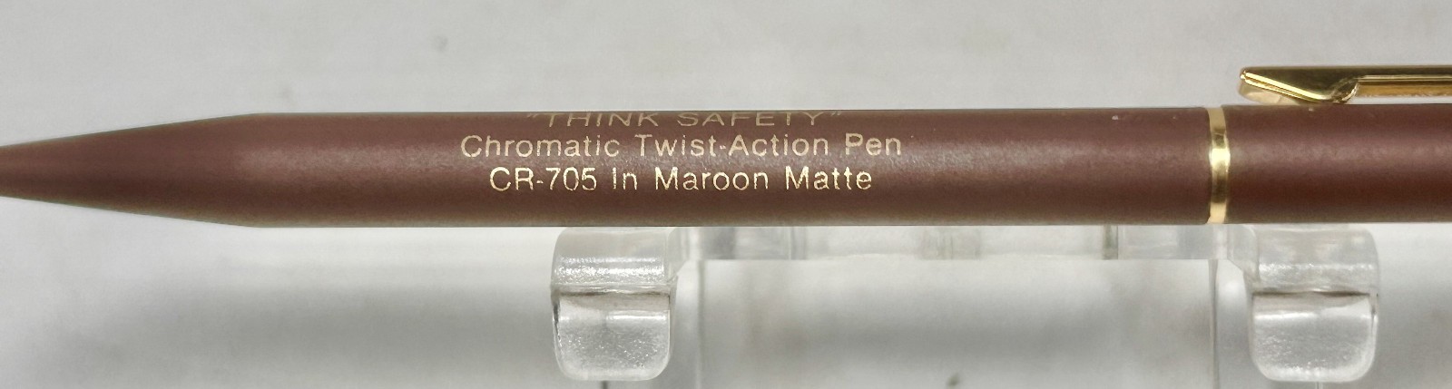 1986 Ritepoint CHROMATIC Standard Salesman Sample CR-705 GENERAL ELECTRIC Pen