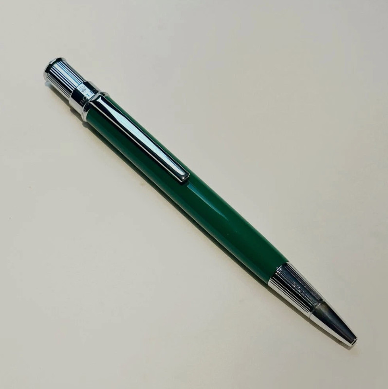 Luxury Rolex Submariner Green Ballpoint Pen Oyster Style Writing Pen w/ Box