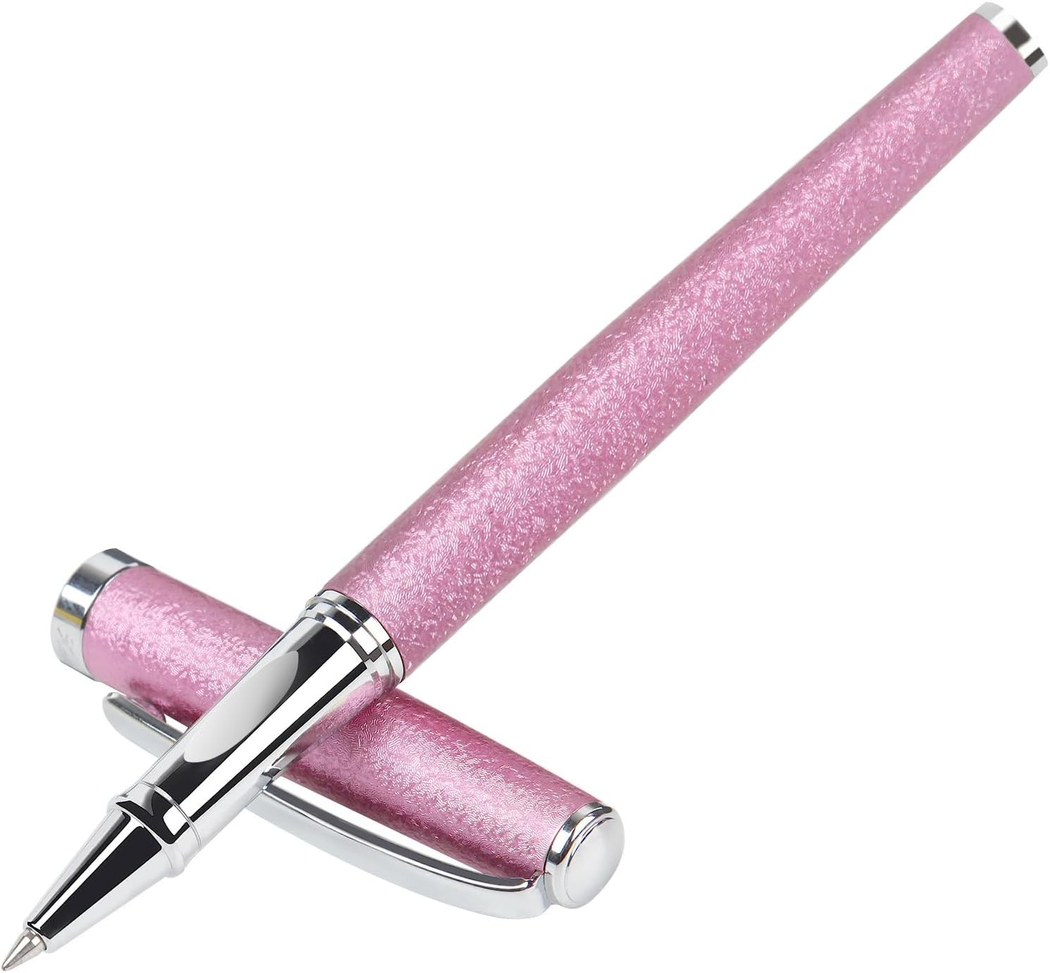 Nice pens,luxury pen with cace,fancy pens Ballpoint Pen Smooth writing Pink