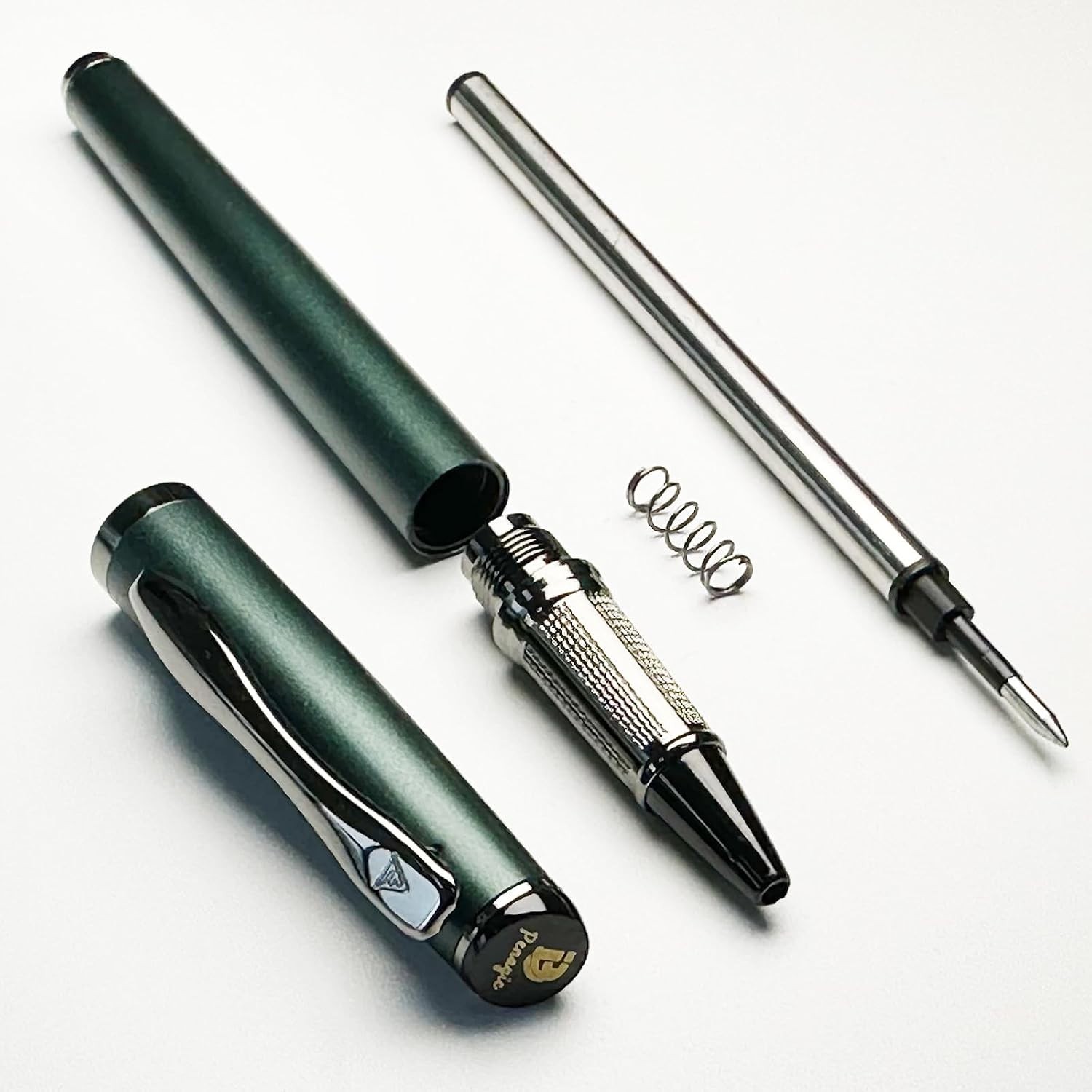 Luxury Rollerball Pen, Black Ink, Fine Point, Unisex, Professional Writing Pe…