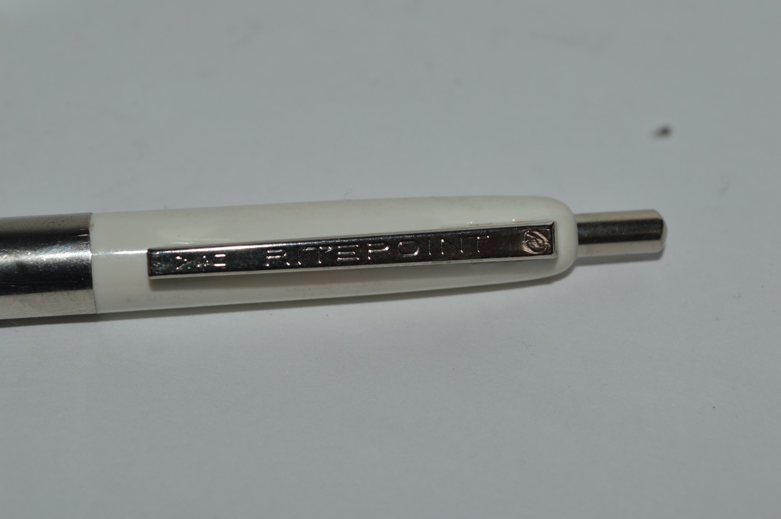 RITEPOINT Budgeteer #22 Ballpoint Pen Salesman’s Sample Made in USA Circa 1970’s