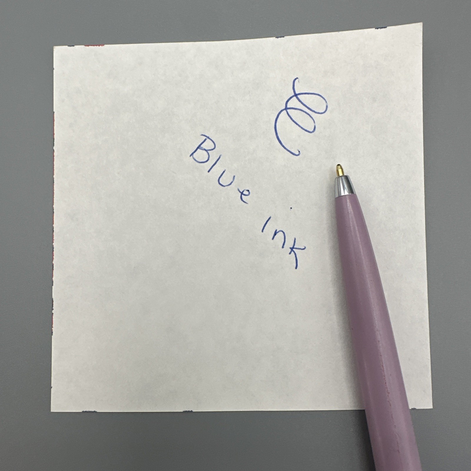 Paper Mate Vintage Double Heart Ninety Eight Lilac Ball Pen USA NEW INK 1271