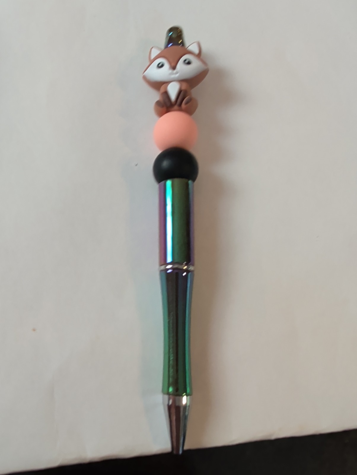 Cartoon Fox Black Ink Pen