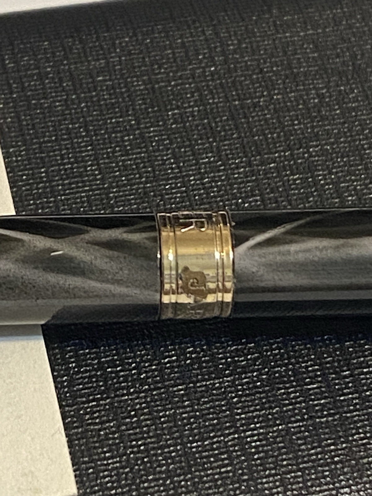 KREISLER Ball Point Pen in Box – Gray Swirl – New Fine Blk refill