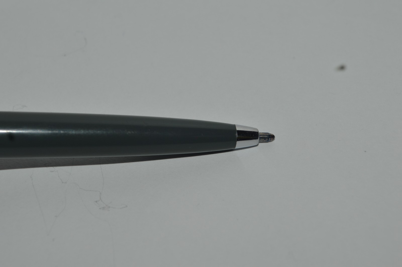 Paper Mate #355 MALIBU Ballpoint Pen Dark Gray Color Made In USA Circa 1980’s