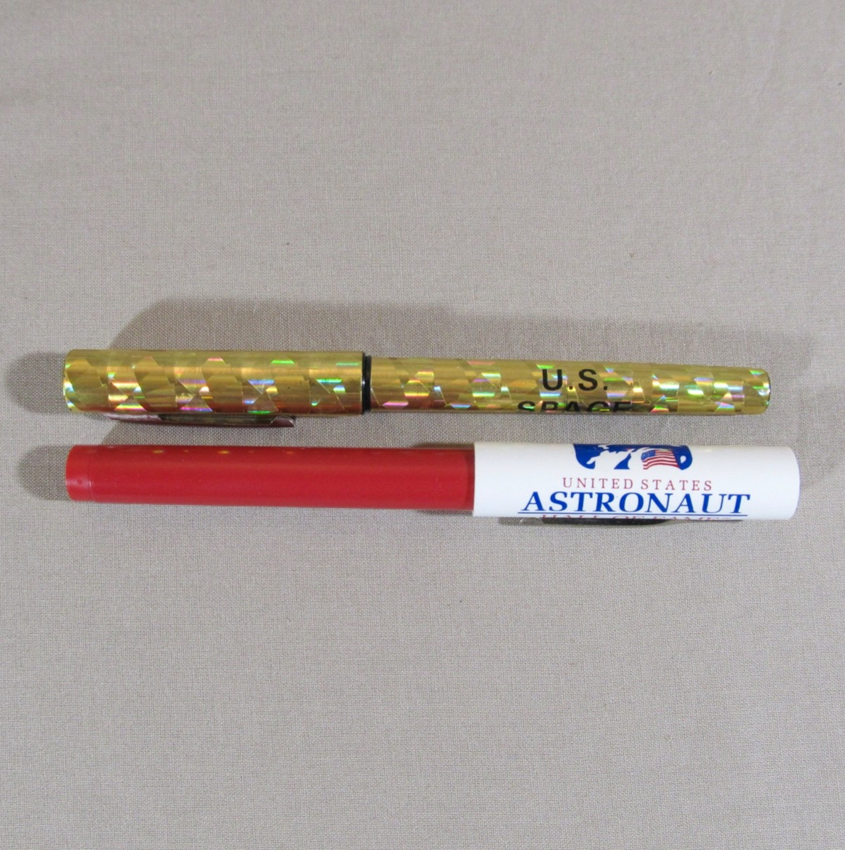 Lot of 2 Vintage Ink Pens: US Space Camp & United States Astronaut Hall of Fame