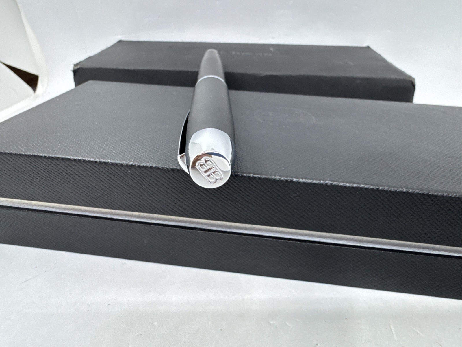 Belmont Rollerball Ballpoint Pen Custom Branded w/ Cases – might Need Ink🫟
