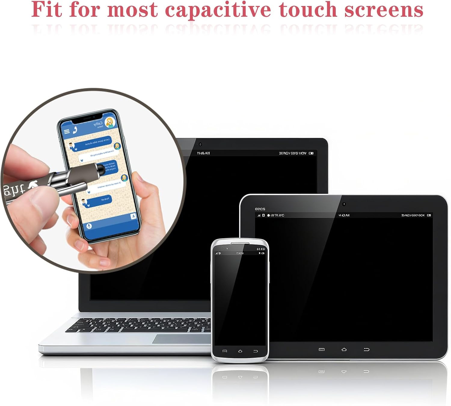 10 Pcs Ballpoint Pens Office Inspirational Quotes Snarky Screen Touch Stylus Pen