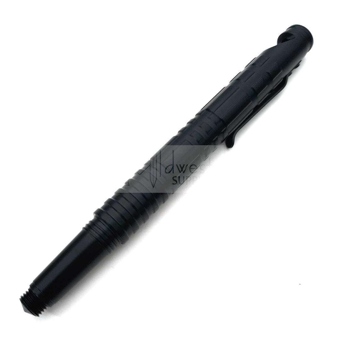 Schrade Survival Tactical Pen 6061 T6 Aluminum Housing w/Stainless Pocket Clip