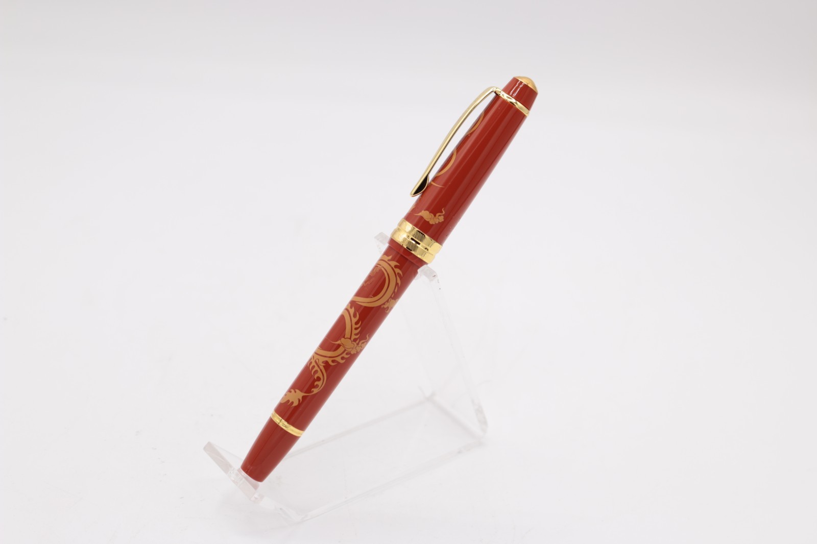 Cross Bailey Light Year of the Dragon Amber Ballpoint Pen AT0745-14 New in Box