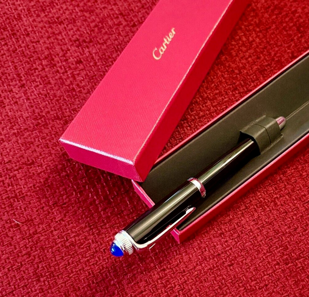 Cartier Palladium-Finish Rollerball Pen – New in Box | Luxury Advertising Gift