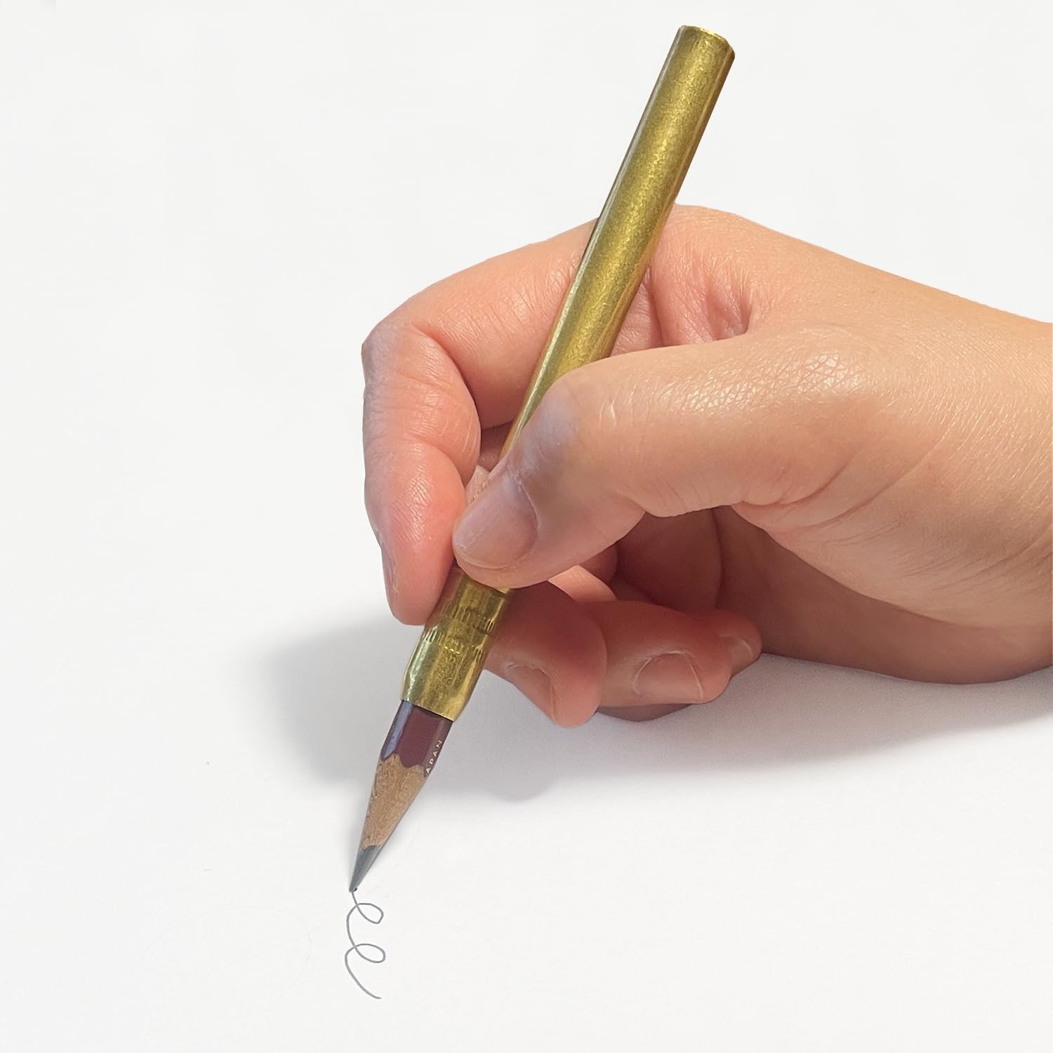 Kokuyo Brass Ballpoint Pen KE-SP17 Premium Solid Brass Writing Instrument
