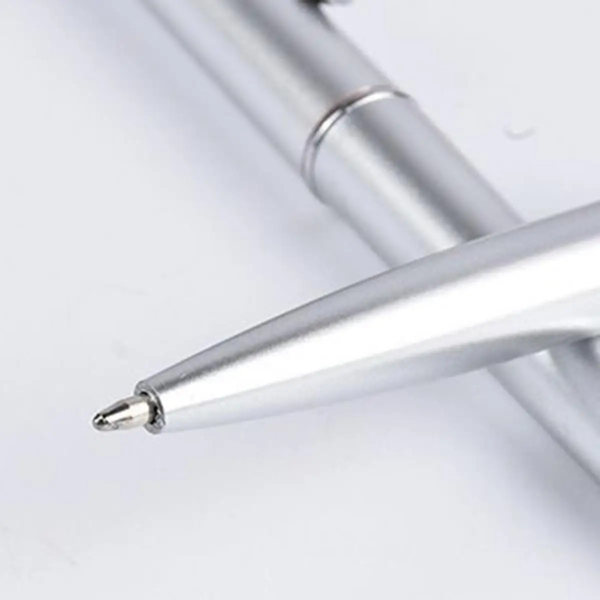 1PCS Multifunctional LED Light Ballpoint Pen Invisible Ink Pen UV Light Money