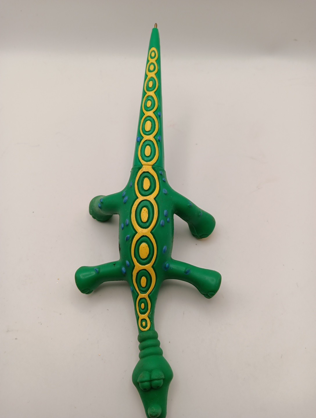 Vintage 90s Loch Ness Monster Ink Pen 8″ long Pen Ink Is Dry Collectable as Is