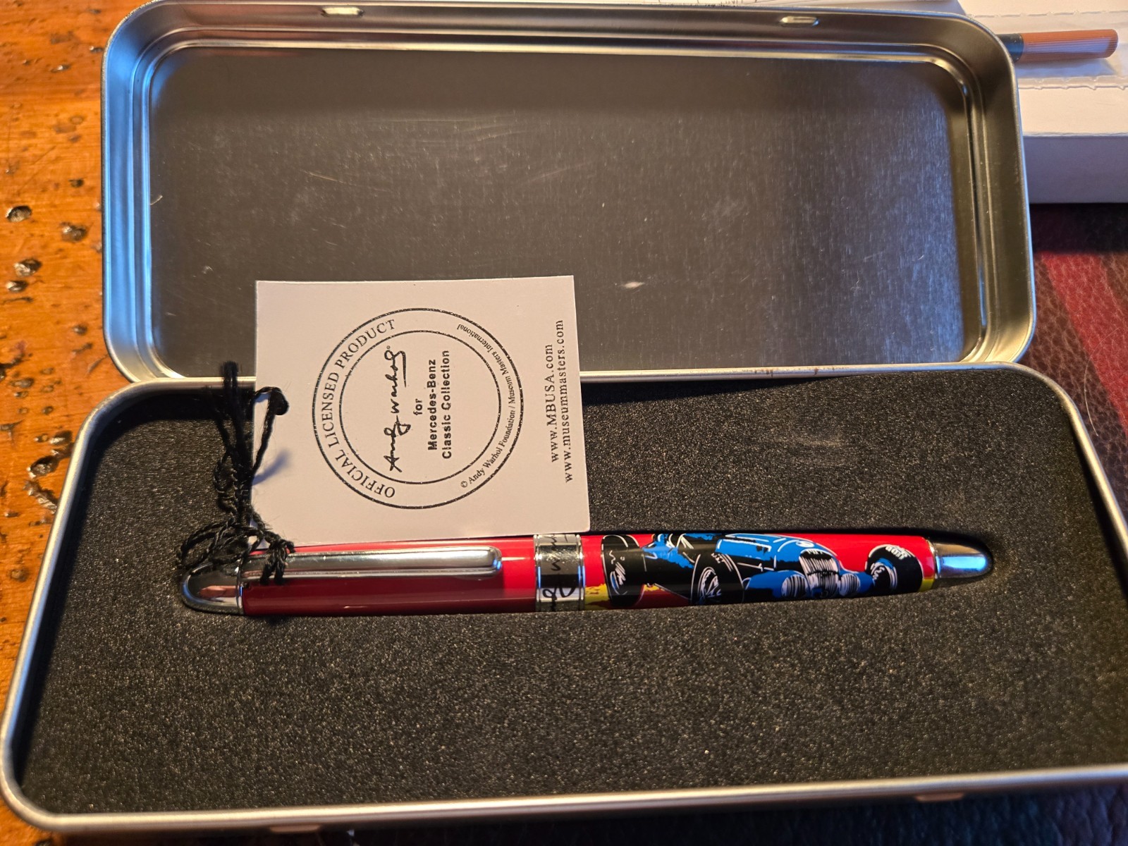 Acme Andy Warhol Mercedes Benz Rollerball pen – «FIRST EDITION» ORIGINAL OWNER