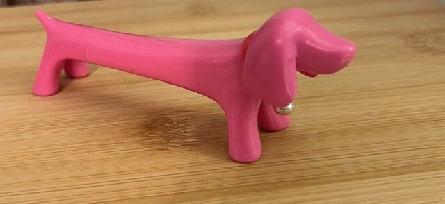 Dachshund Novelty Pen Black Ink Refillable